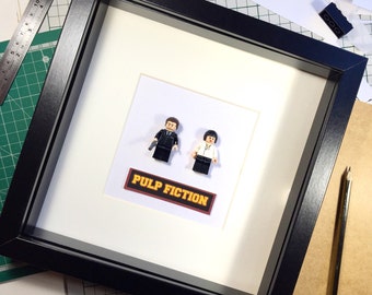 Pulp Fiction Lego® Framed Art Gift