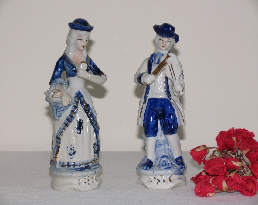 Ancient German porcelain figurine Made in Germany Original