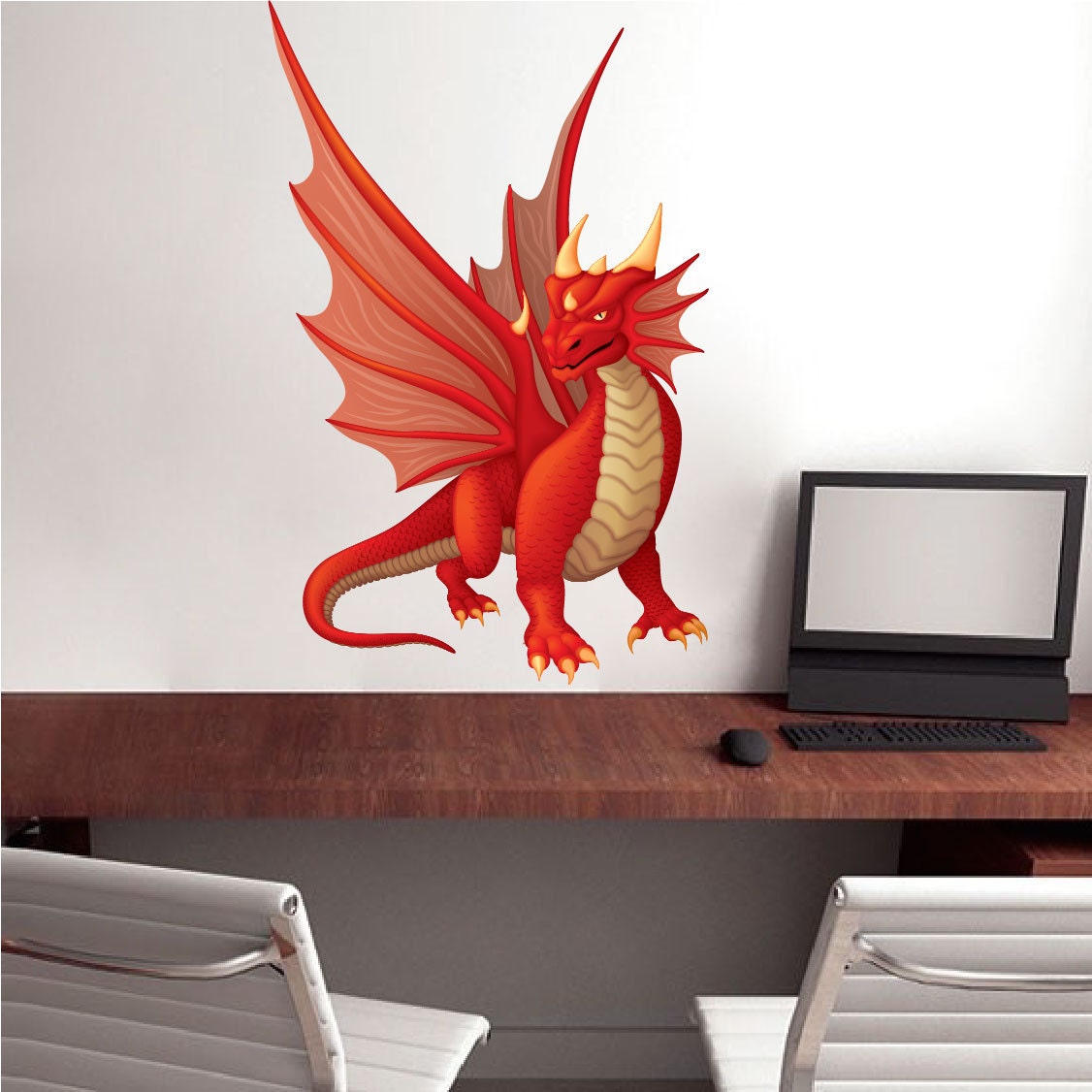 Dragon Decals Dragon Murals Dragon Wall Decals Bedroom