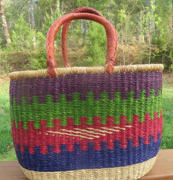 Hand Woven African Basket