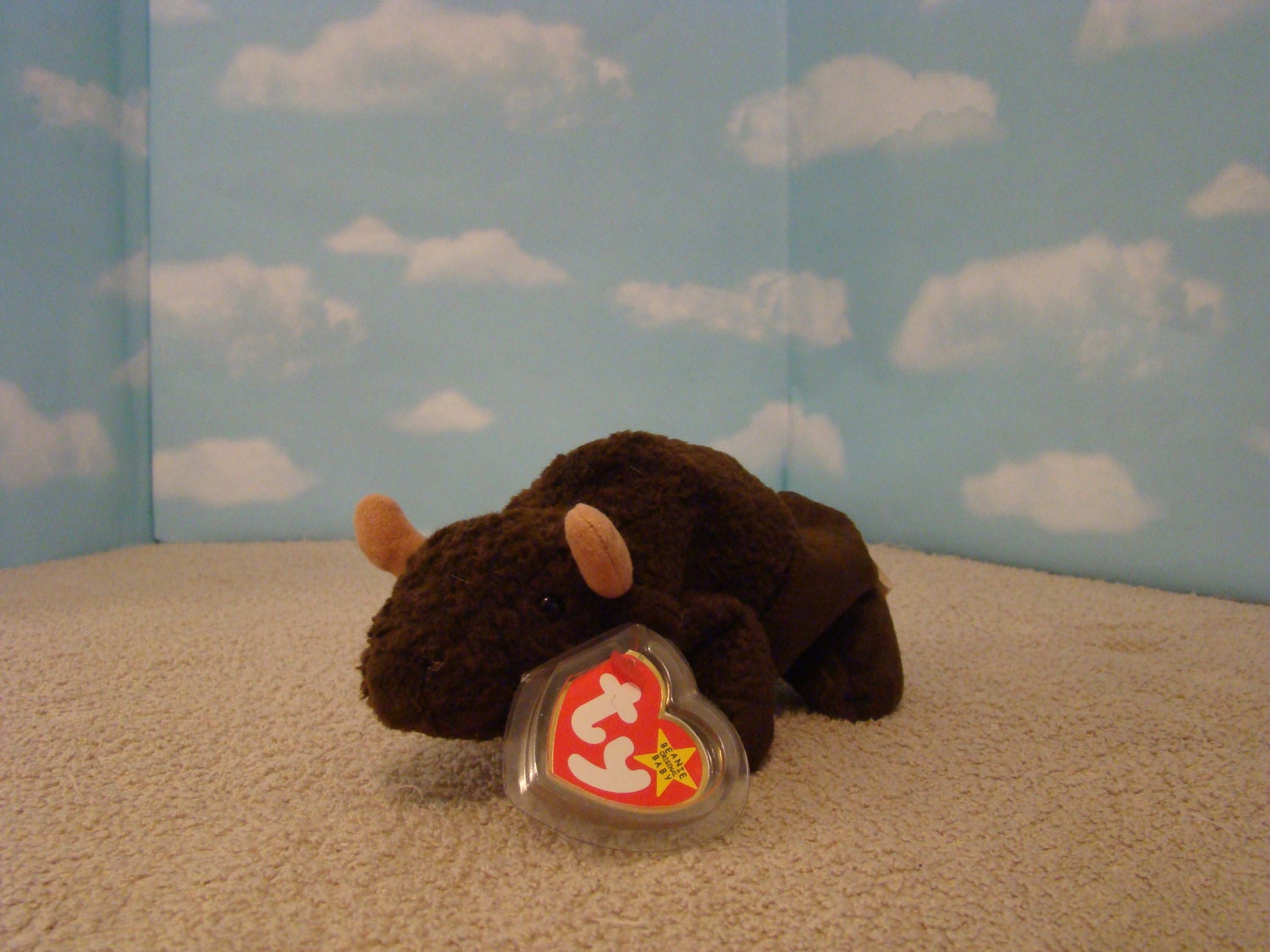 Ty Roam The Buffalo Beanie Baby