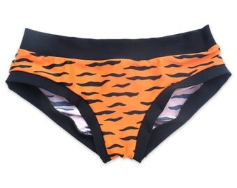 Tiger booty shorts | Etsy