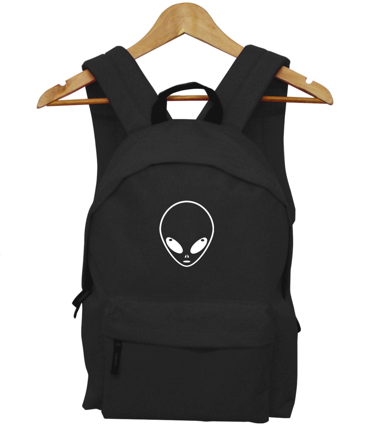 Alien Logo Funny Galaxy Backpack Stupid bag Hipster Dope Weird