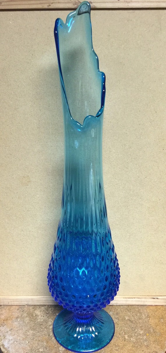 Vintage 1970's 20 Marked Fenton Blue Swung by RiverValleyVintage1