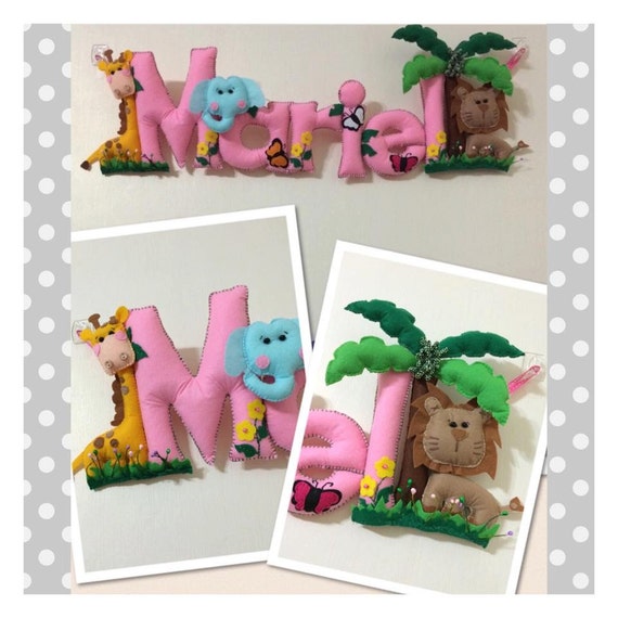 Items Similar To Safari Theme Name Banner Personalized Name Made To 