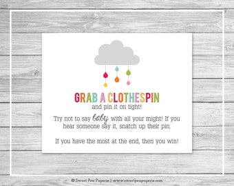 baby say game don shower printable dont