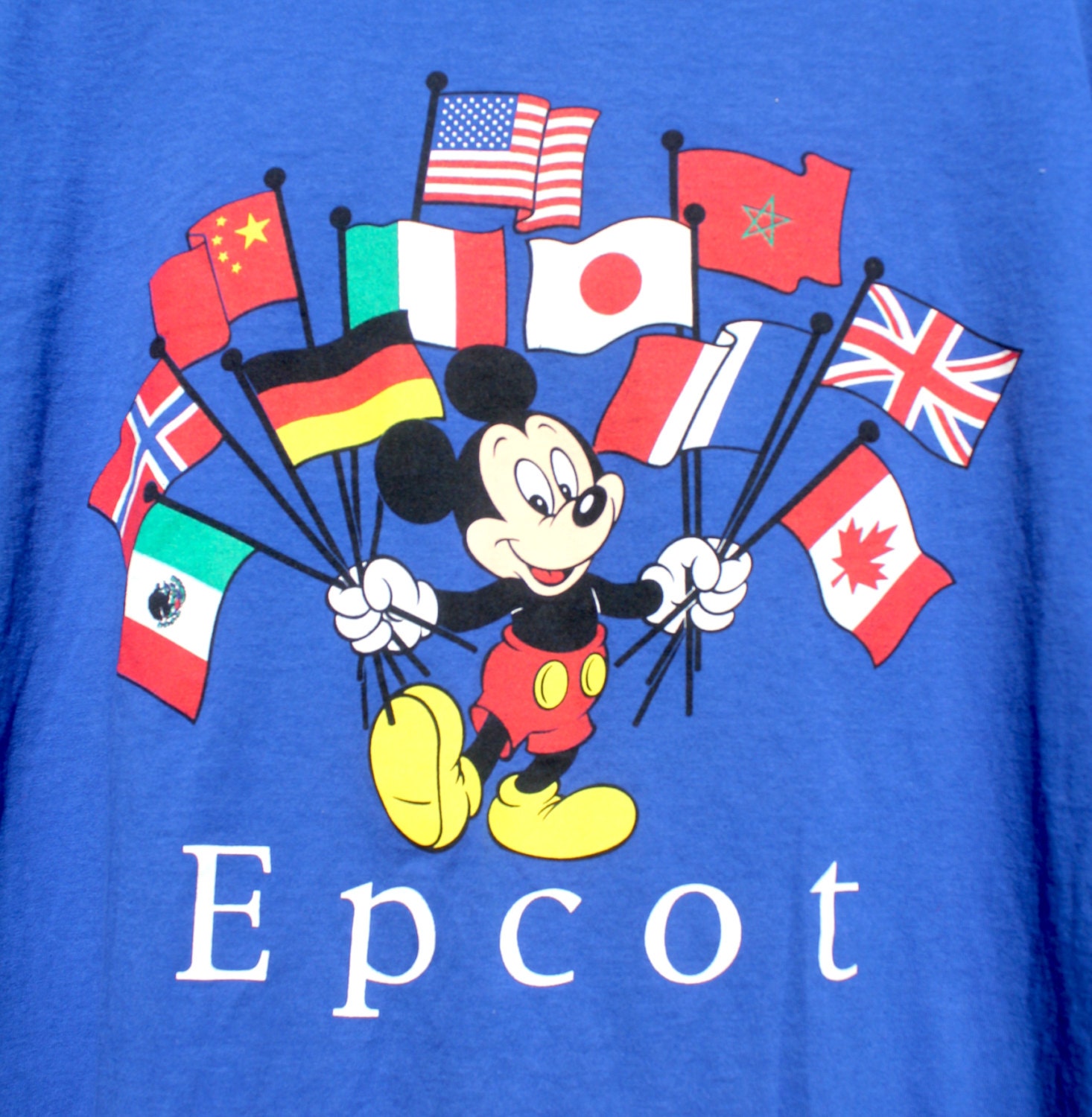 90's Mickey Disney Epcot Center T shirt