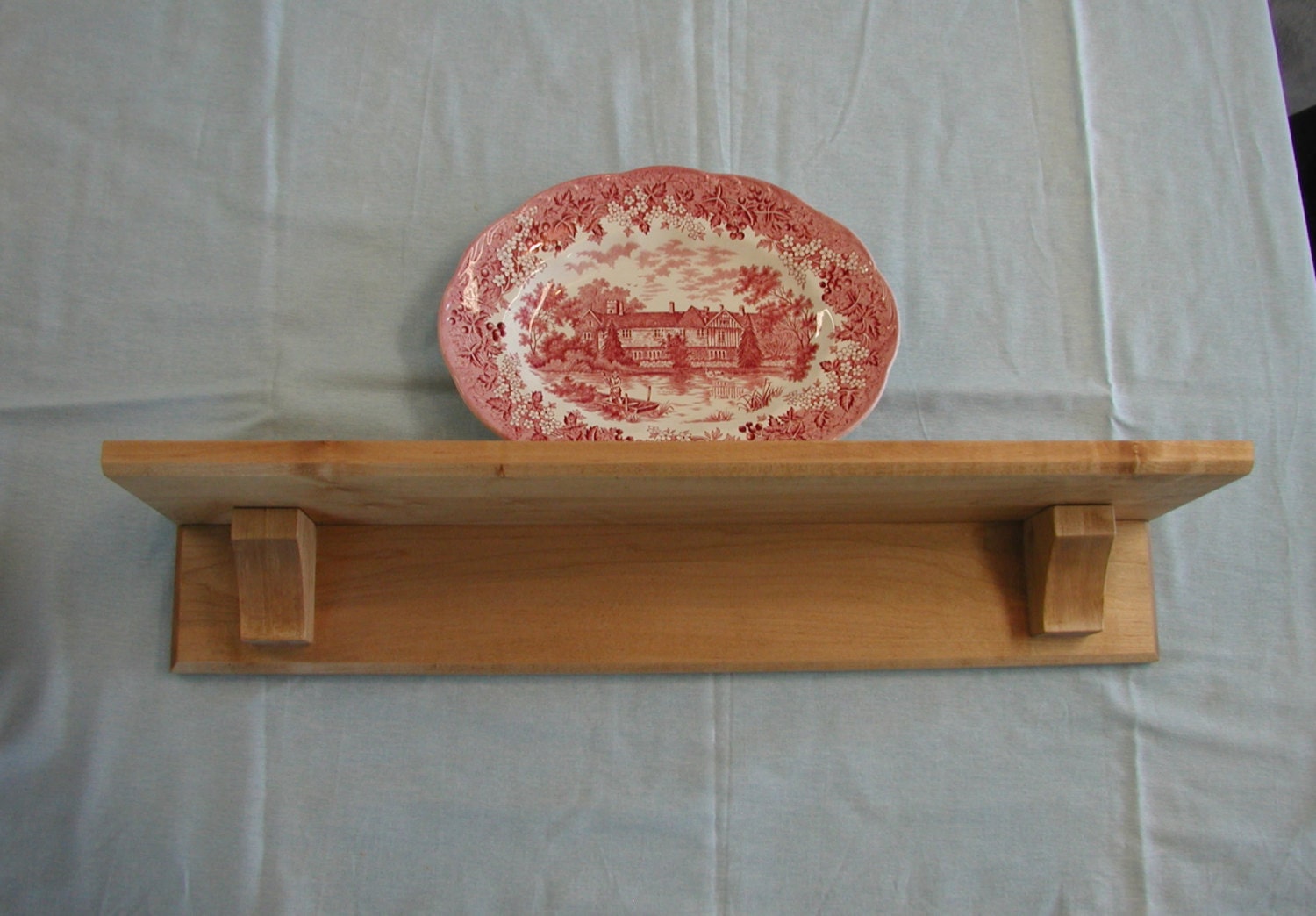 Bracket Wall Shelf with Plate Groove