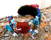 Hand Loomed Beaded Cuff, boho cuff red tribal cuff red bracelet Christmas gift for mom loomed bracelet bohemian cuff hippie bracelet Hand Loomed Beaded Cuff, boho cuff red tribal cuff red bracelet Christmas gift for mom loomed bracelet bohemian cuff hippie bracelet