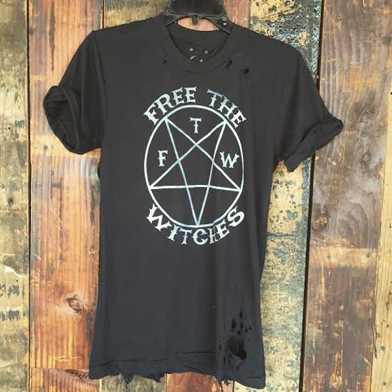 burning witches t shirt