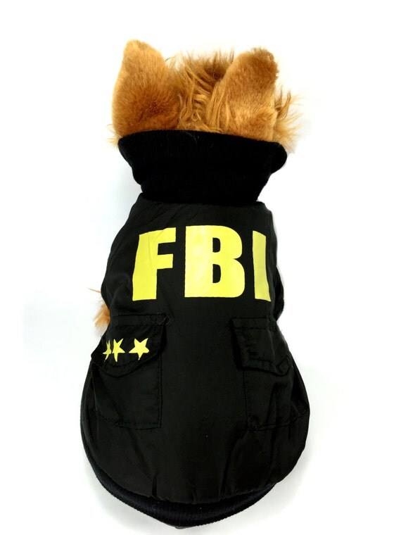 FBI on Duty Dog Uniform with Wind Resistant and by TheDogWear