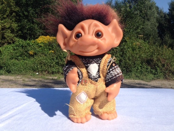 Items similar to 1970's DAM Limited Edition Forest Troll Doll - 9 Inch ...