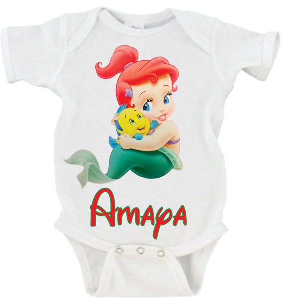 Baby Little Mermaid Onesie