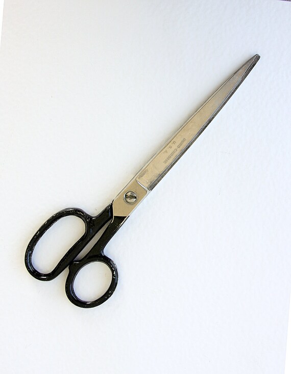 Vintage USA Duro Chrome Scissors Made in the by VintageCorner42