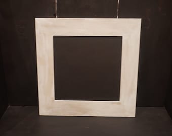 Shabby Chic Square Framed Chalkboard, lightly distressed