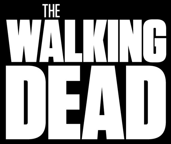 Download The Walking Dead Logo Vinyl Sticker