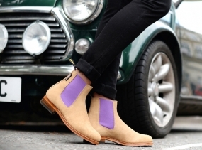 Handmade Chelsea Boot for women - can be personalised.