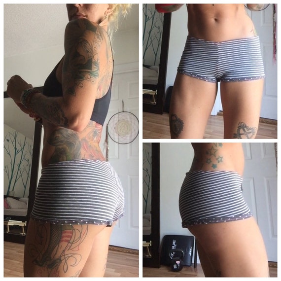 cheeky yoga shorts