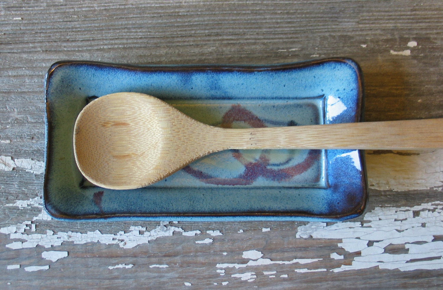 Spoon Rest Butter Dish Jewelry Tray Olive by BRobertsonPottery