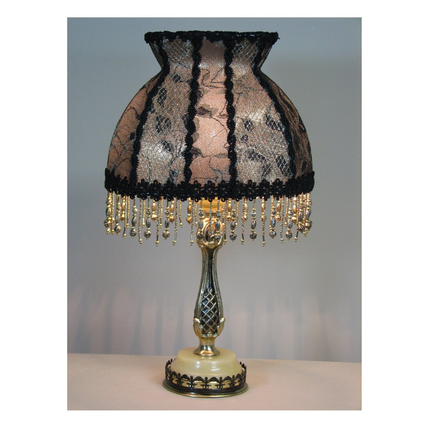 Unique Hand Crafted Lamp Finials.. Specialty by shadezofmichelle2