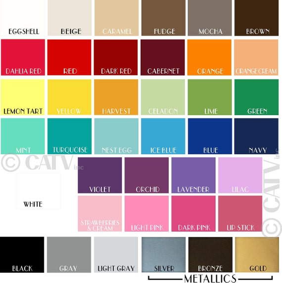 2 Vinyl Color Samples vinyl lettering wall decal sticker wall paper ...