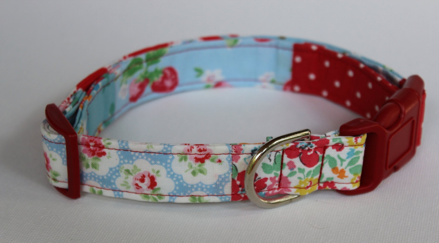 Cath Kidston Dog Collar Fabric Pet Collar Designer Dog