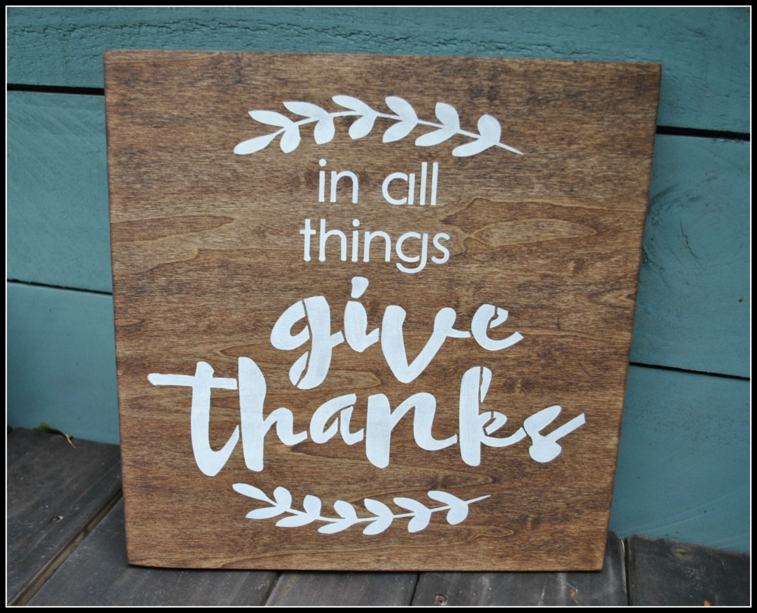 in all things give thanks