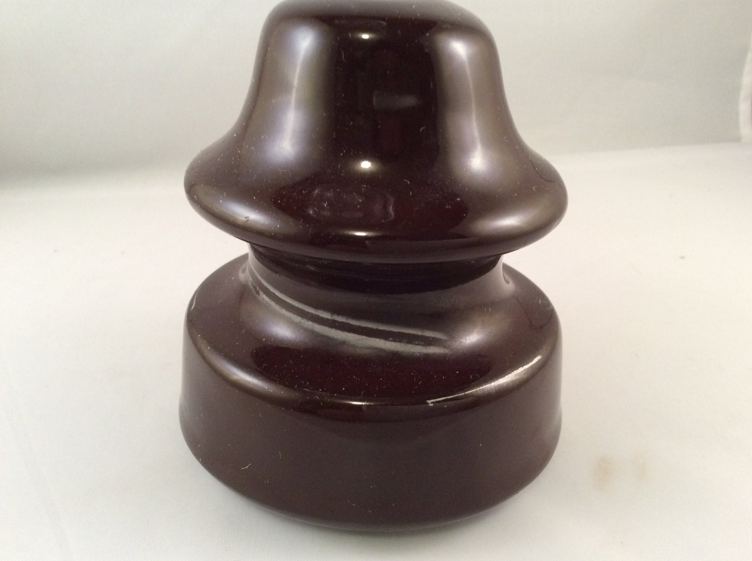 Vintage Ceramic Telephone Pole Insulator Brown By Dialv On Etsy 0206