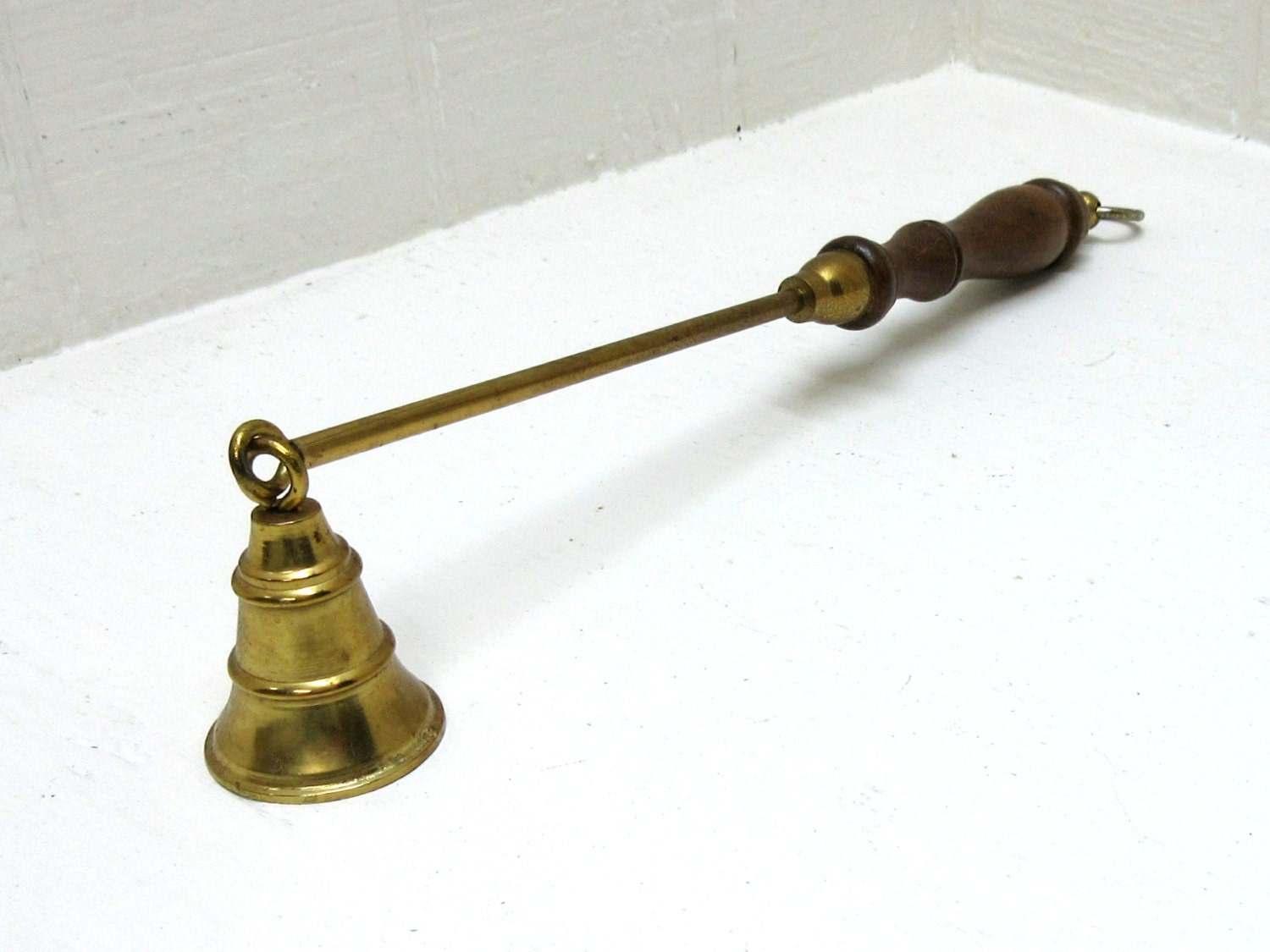 Vintage Brass Candle Snuffer by thejunkman on Etsy