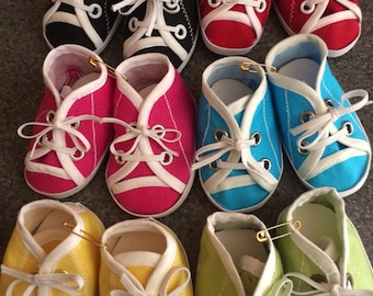 Doll Tennis Shoes in 6 Different colors for 15 or 18" American Girl Doll