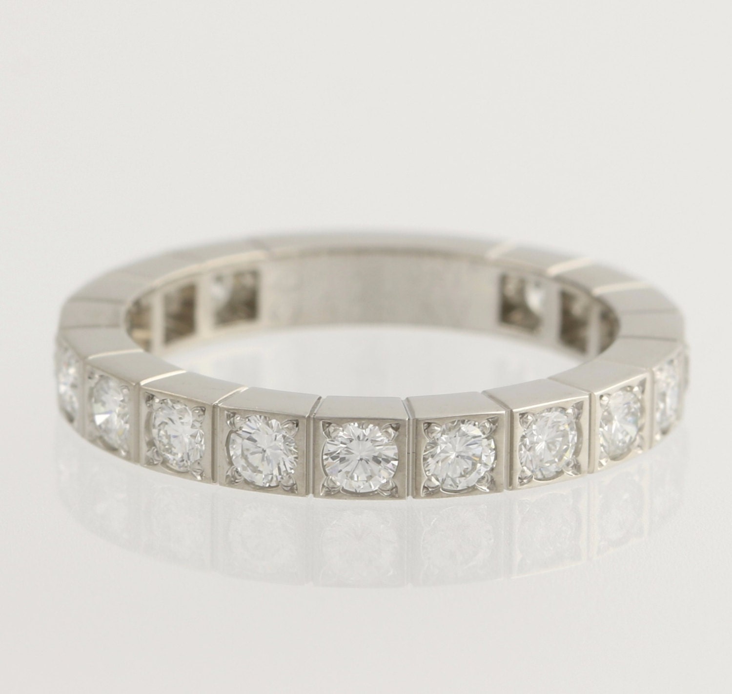 cartier wedding band diamond