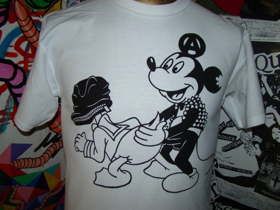 Donald And Mickey Sex Seditionaries Shirt By Addicted To Chaos