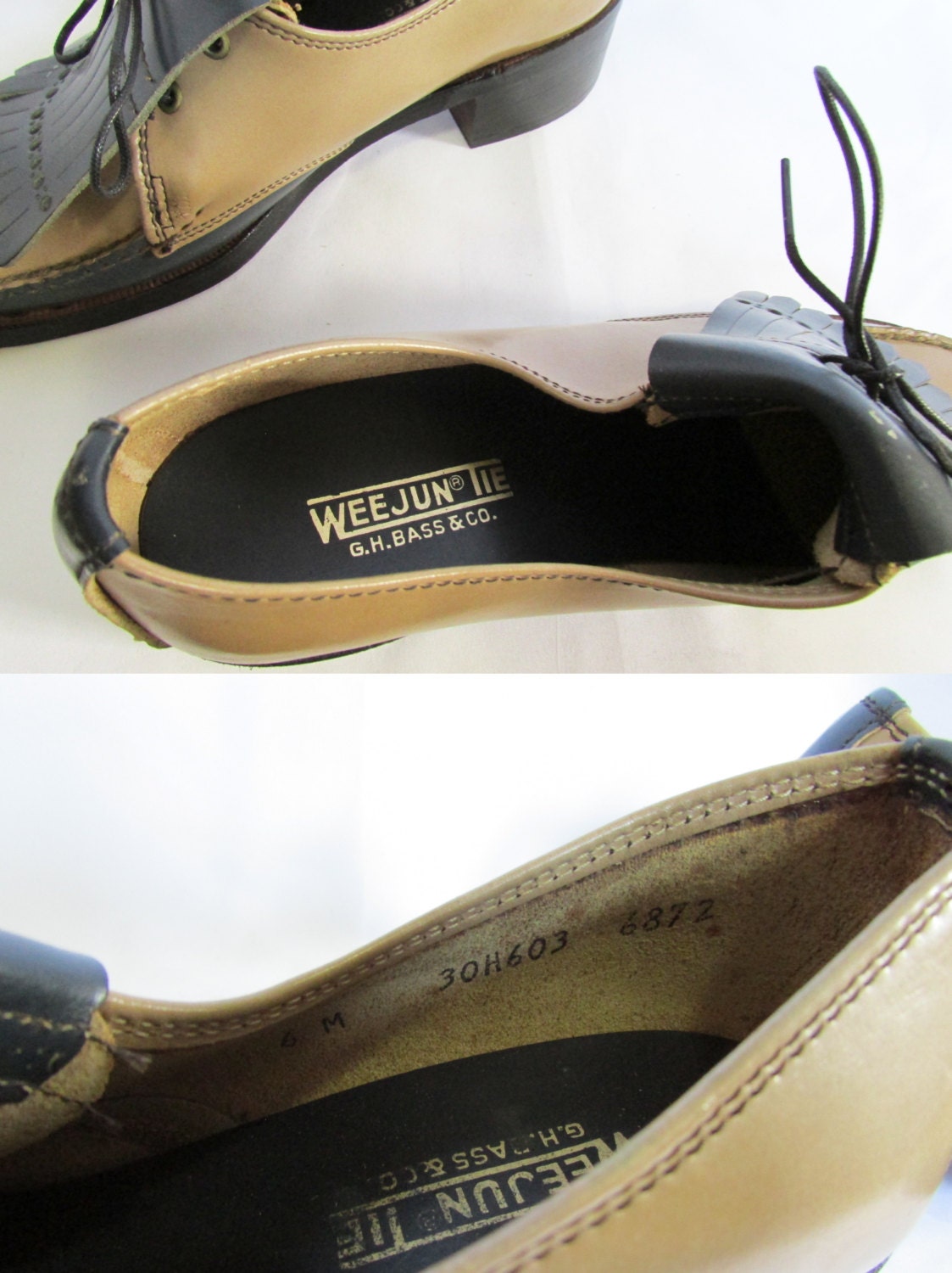 tie weejuns shoes