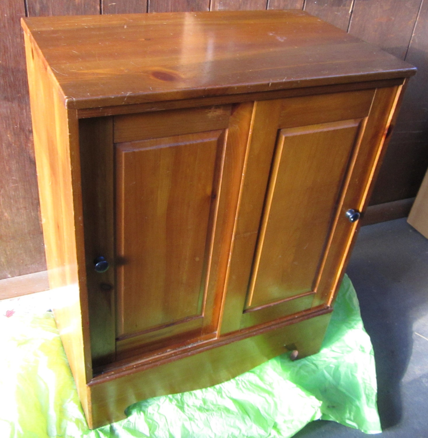 Vintage Solid Pine Sliding Doors Haute Juice
