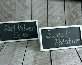 Chalkboard Food Labels, Set of 2