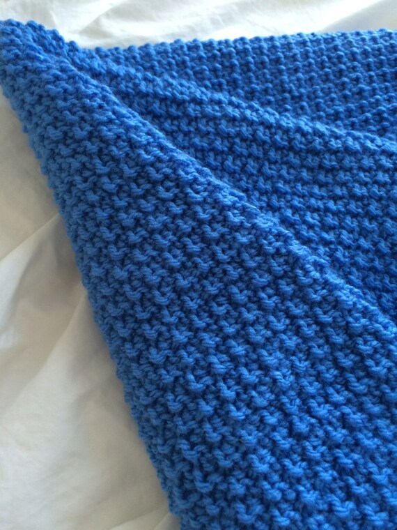 Waffle Blanket Knitting Blanket, Easy, Baby, Pram, PDF, Instant Download from...