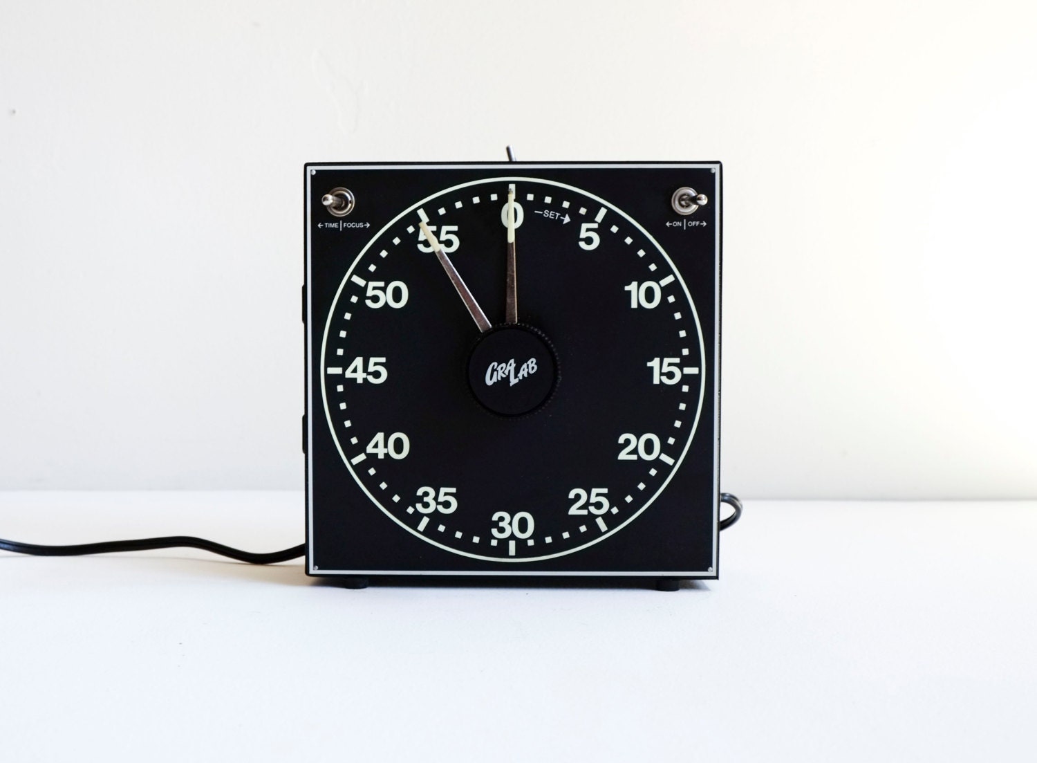 Vintage GraLab Large Square Darkroom Photography Film Timer Model 300