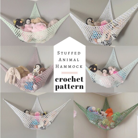 crochet stuffie hammock