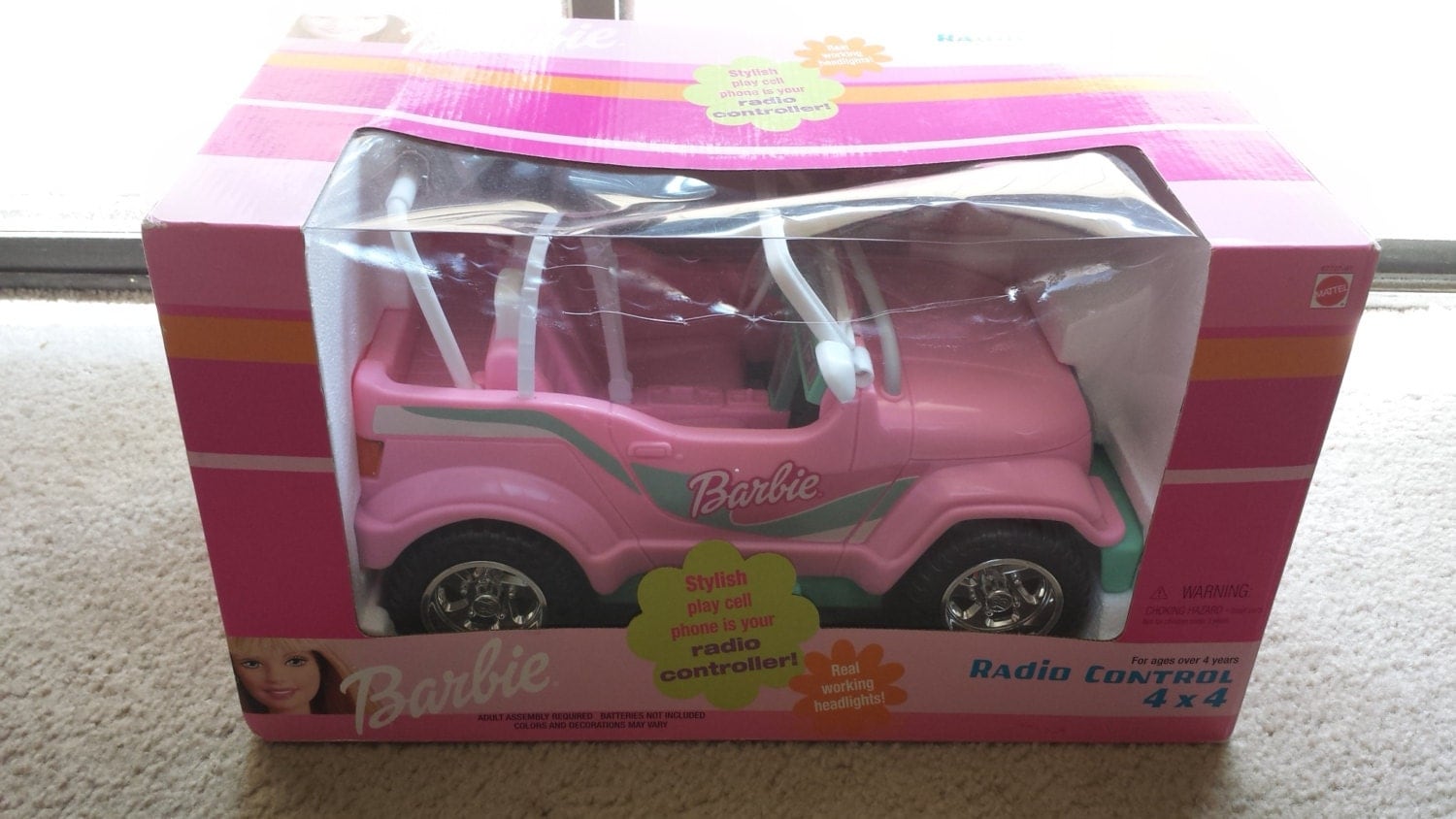 purple barbie truck