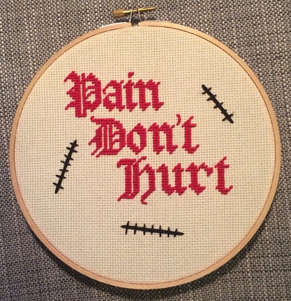 Road House Pain Don't Hurt Movie Quote Handmade To Order