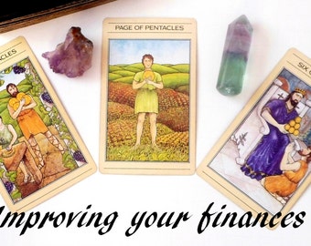 Financial Planner Tarot Reading, Tarot Card Reading for Finances, Psychic Reading w Advise Cards, Same Day Reading by Clairvoyant Life Coach