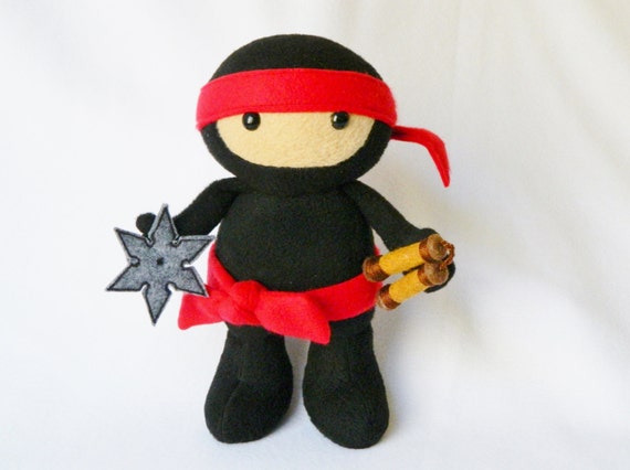 ninja pon pon plush