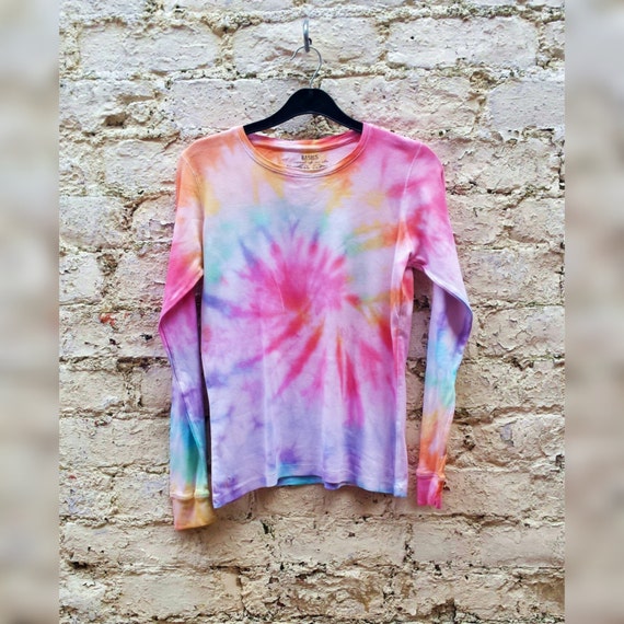 Tie Dye T-shirt Pastel Rainbow ALL SIZES Hippie Clothes Summer