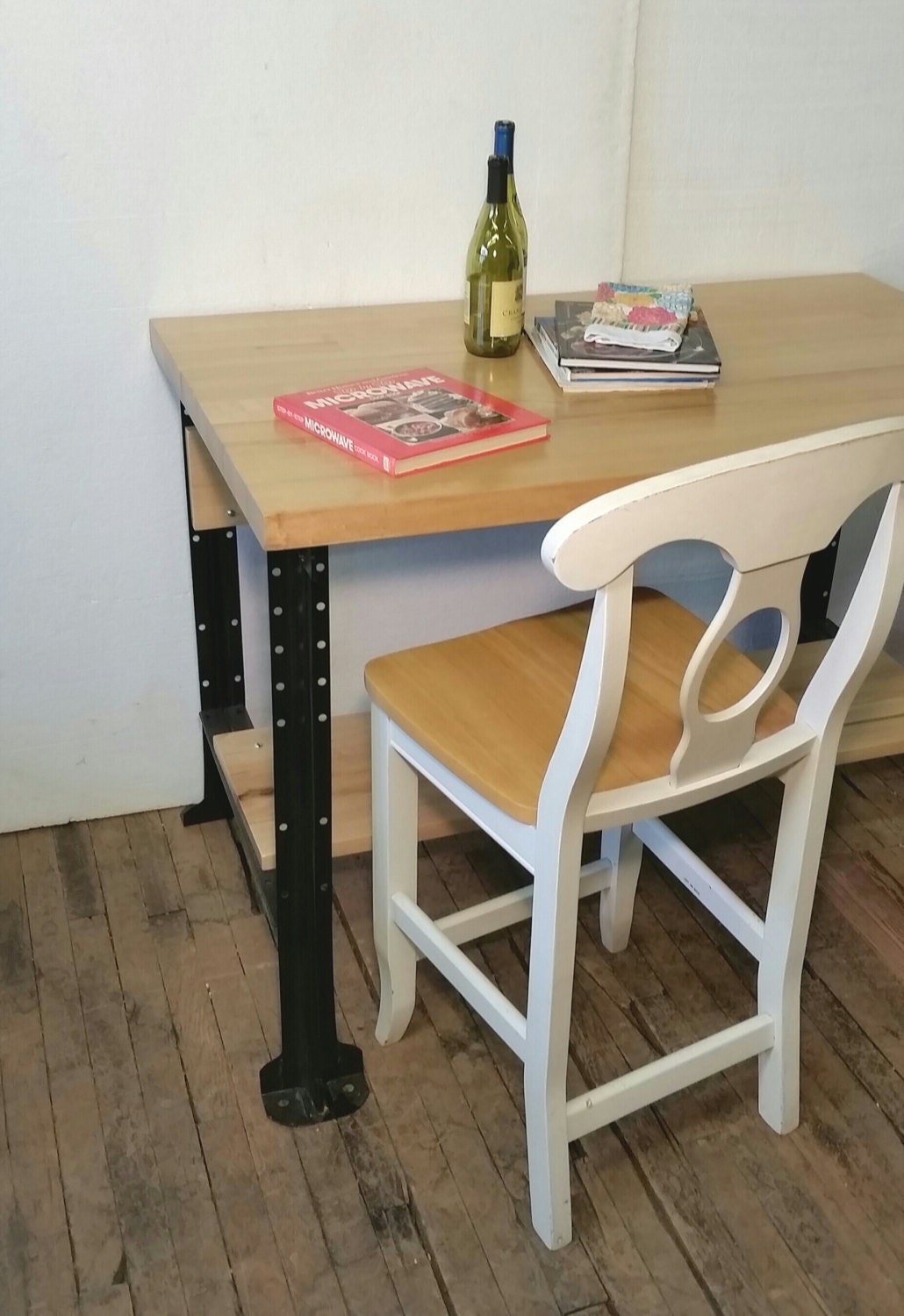 kitchen-island-sale-desk-table-vintage-workbench-black-metal-48-x-30