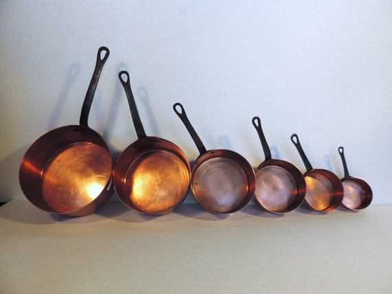 copper cooking pots and pans