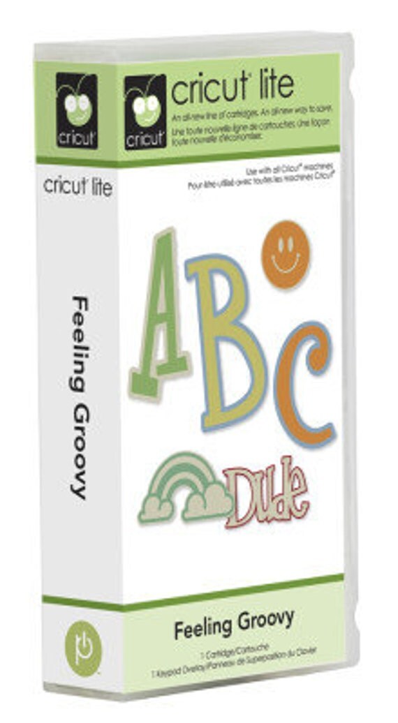 Feeling Groovy NEW Cricut Cartridge