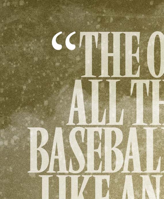 FIELD OF DREAMS Terence Mann Quote Poster by ManCaveSportsSigns