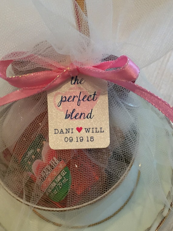 The Perfect Blend Favor Tags 50 Tags Wedding Shower