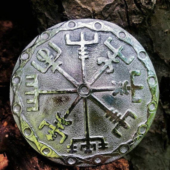 Vegvisir Belt Buckle, Viking Belt Buckle, Viking Compass, Compass Belt