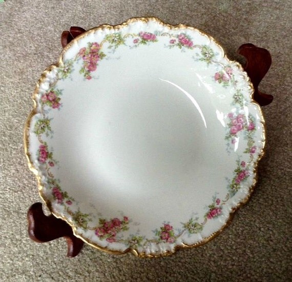 Reduced Limoges Vintage Gilted Gold Rimmed Bowl Limoges